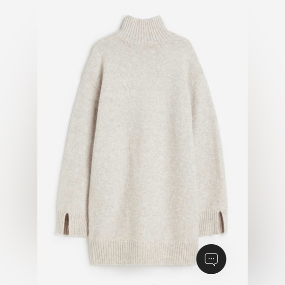 H&M Mock Turtleneck Dress M - Picture 7 of 7